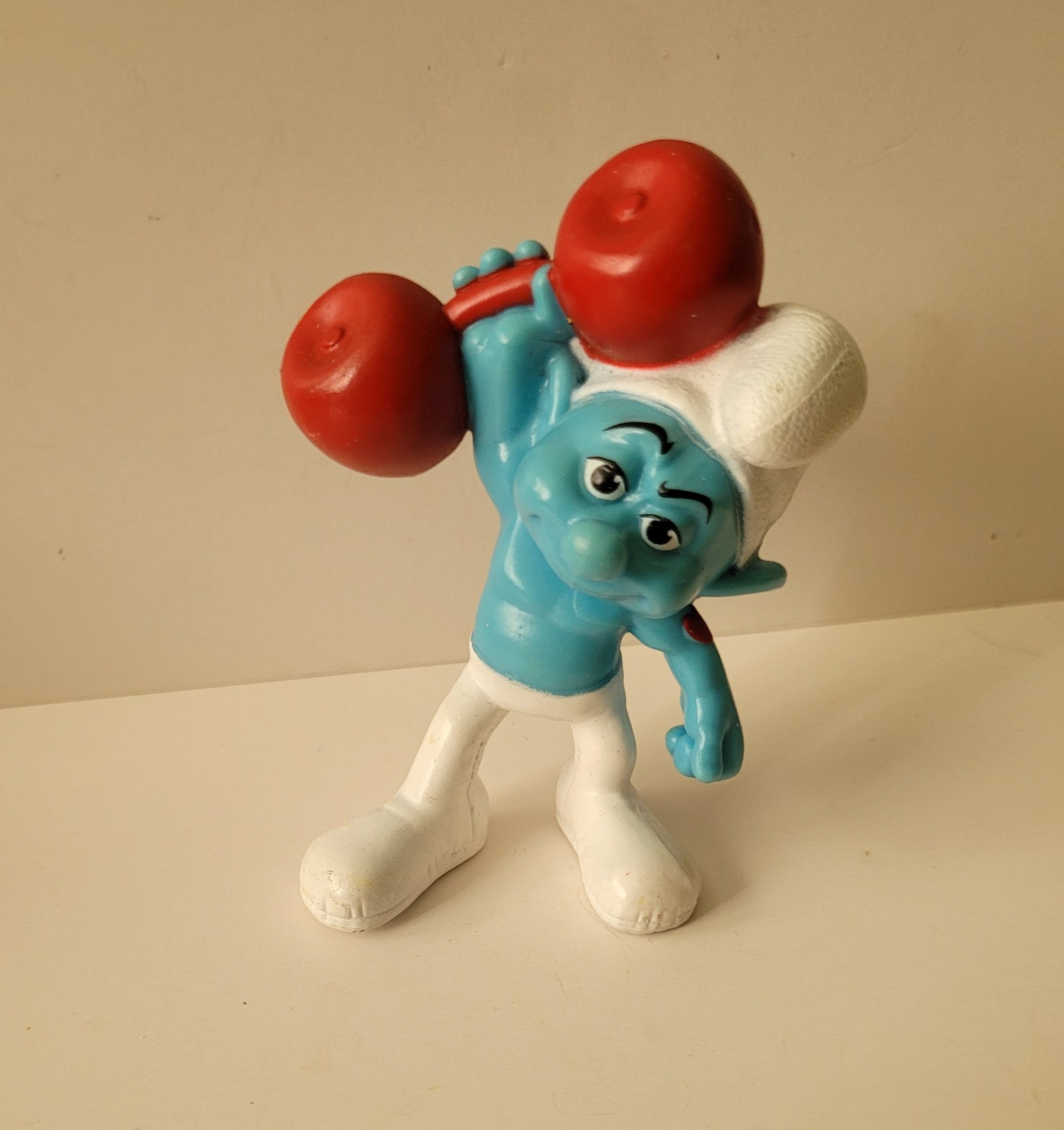 McDONALD'S Happy Meal Toy THE SMURFS MOVIE PVC 3" Figure #12 Hefty SMURF 2011