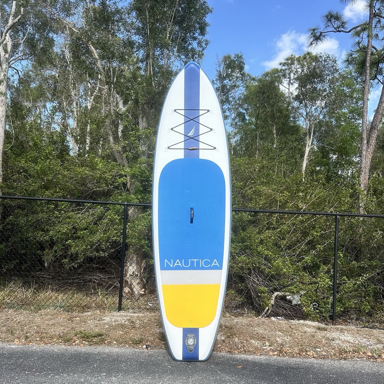 Nautica Inflatable Stand Up Paddle Board SUP 10’6" × 33" | Electric Pump & More