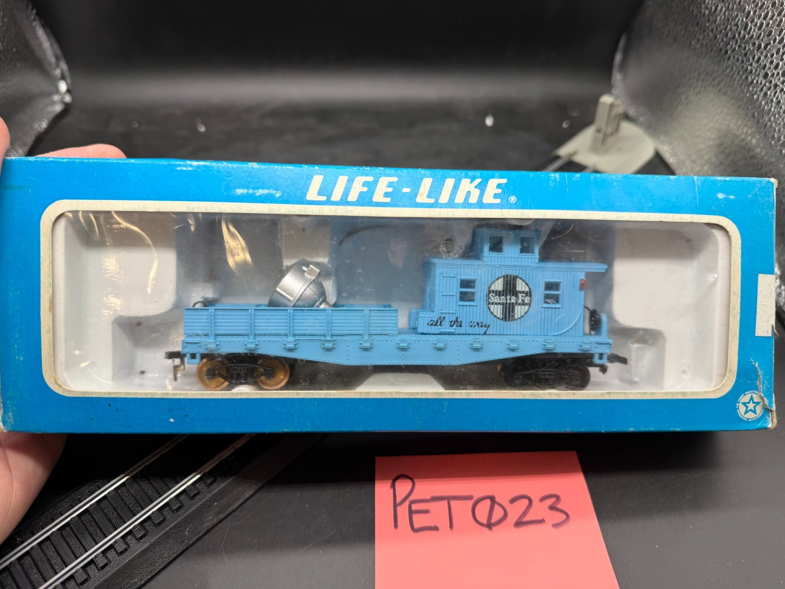 Life-Like Santa Fe Searchlight Car HO-Scale 8581