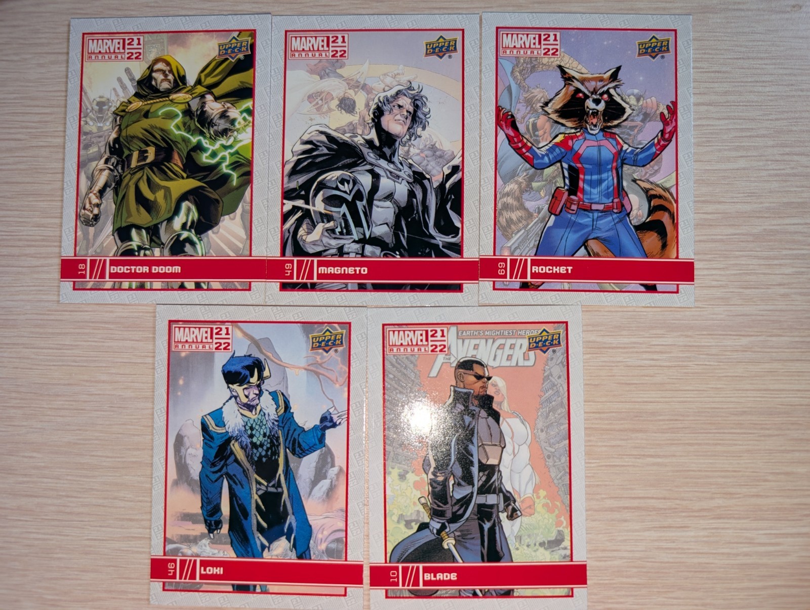 Marvel Annual 2021-22 Dr Doom #18 Magneto #49 Loki #46 Blade #10 Villain Lot