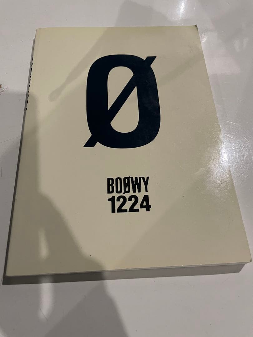 BOØWY 1224 Band Score A4 Size Used Music Sheet RRF