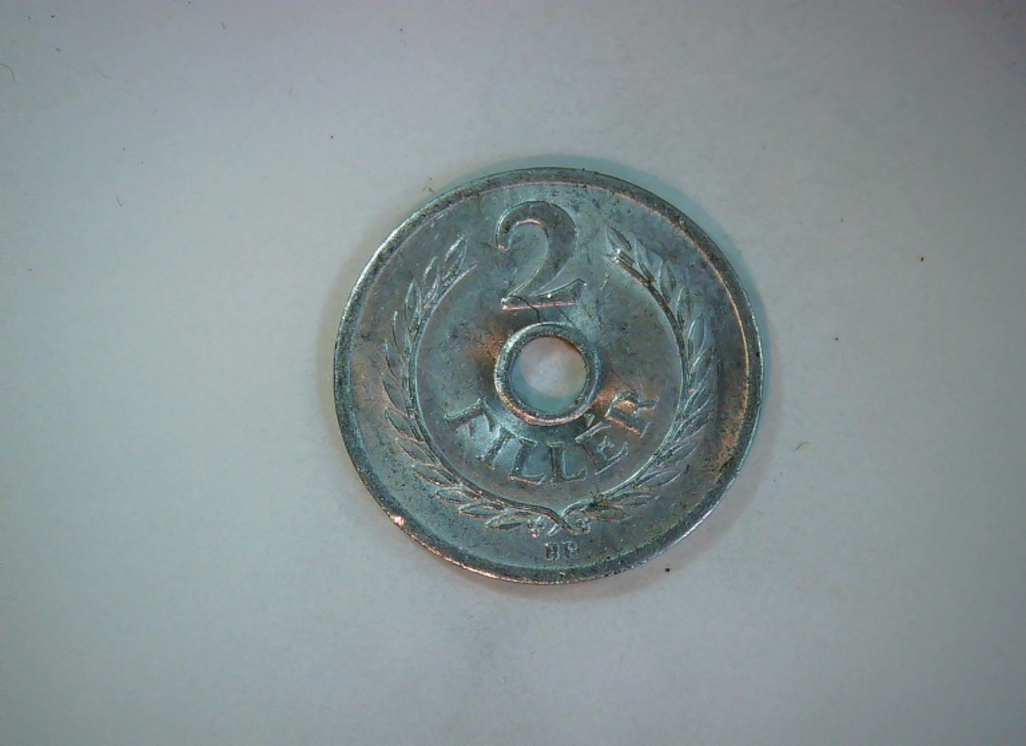 Hungary 1954 2 Fillér Hungarian Republic (Magyar Népköztársaság) 2 Fillér (holed