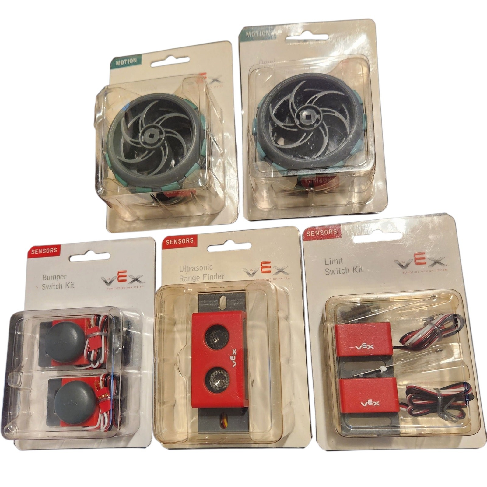 Vex Robotics Lot of 5 NOS Sensors Motion