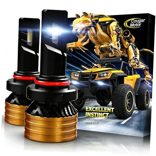  Auxiliary Fog Bulb with Silent Fan, 360-Degree Adjustable CANBUS Ready 90 05