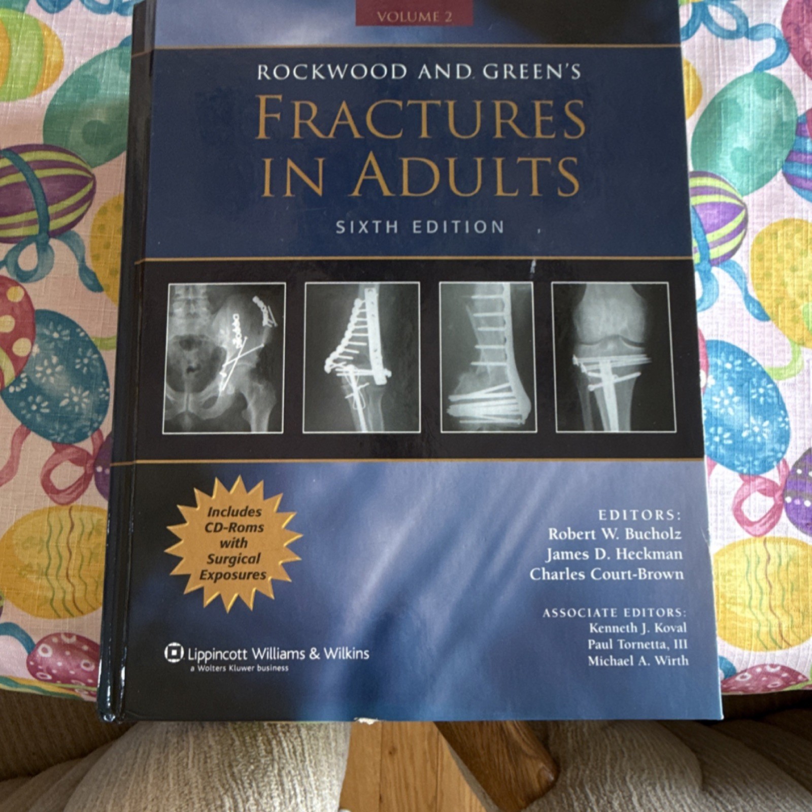 Rockwood and Green's Fractures Sixth Edition Vol 2 Lippincott CD-ROMs