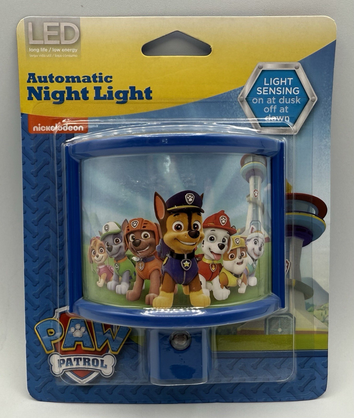 PAW Patrol LED  Automatic Night Light  Nickelodeon On At Dusk Off At Dawn New