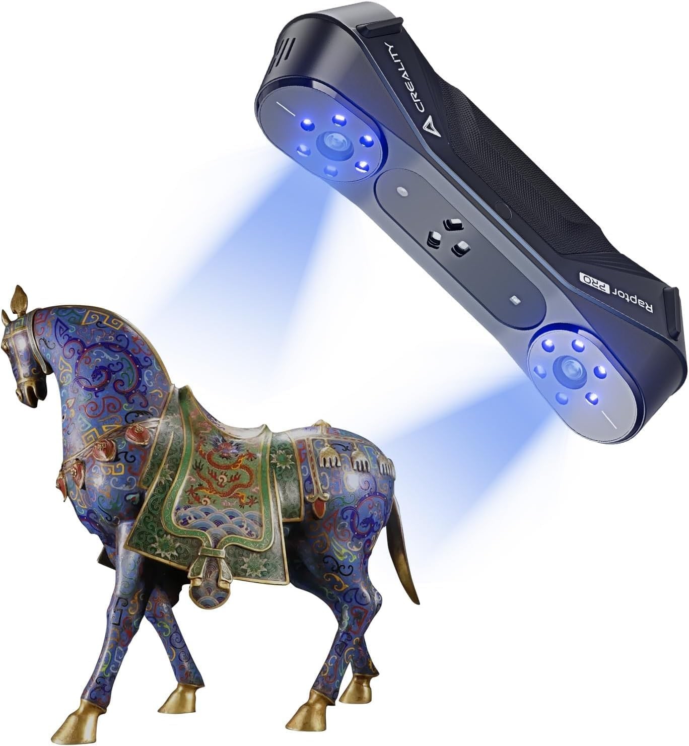 [USED] Creality Raptor Pro 3D Scanner 22+7 Blue Laser Lines 0.02mm Accuracy