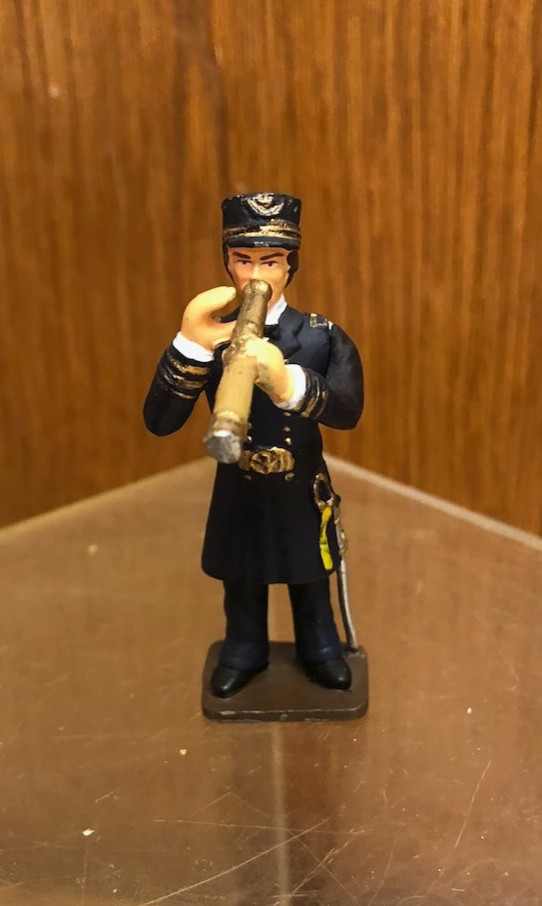 Vintage W. Britain American Civil War US infantry Fifer metal toy soldier #31203