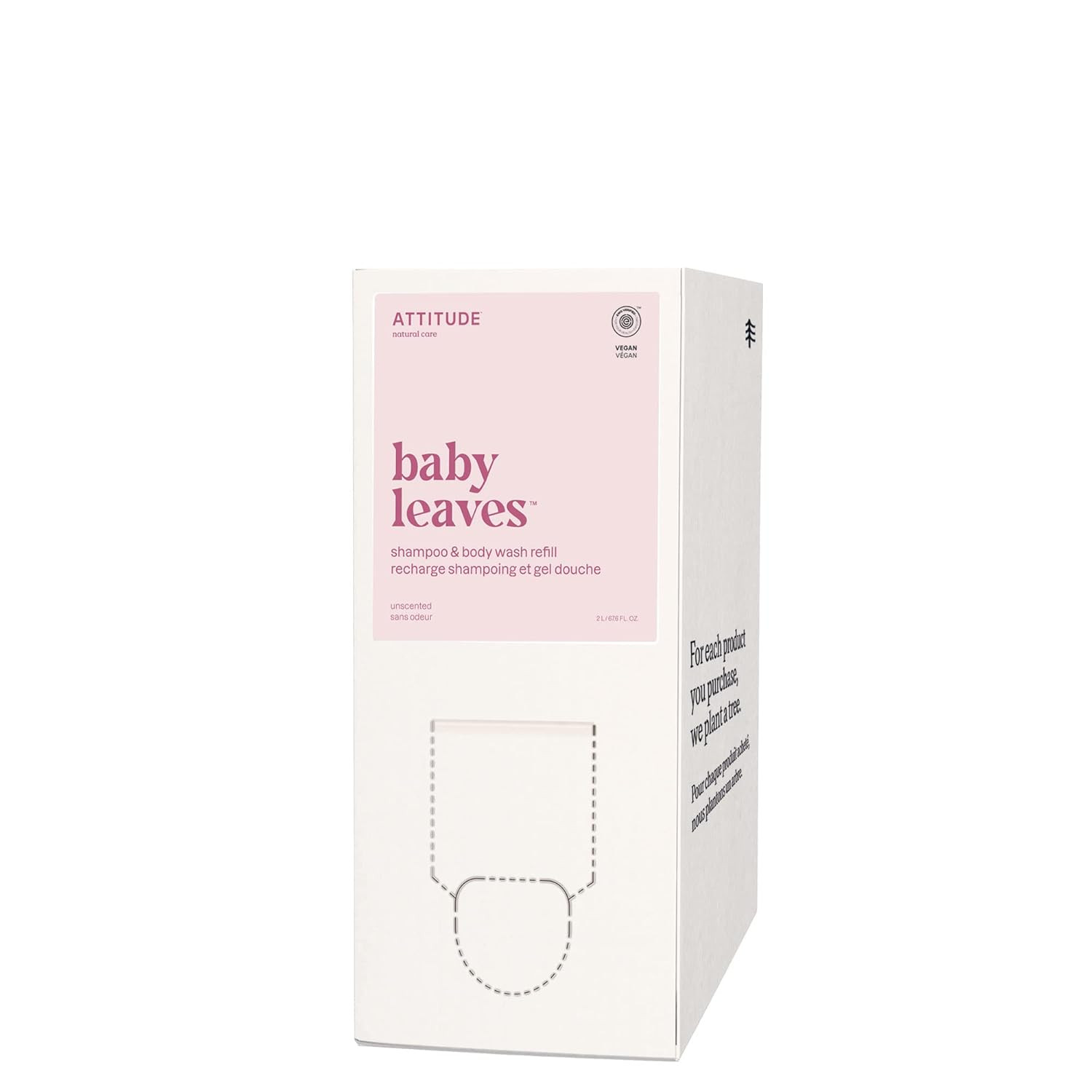 Baby 2-In-1 Shampoo and Body Wash, EWG Verified, Dermatologically Tested, Made w