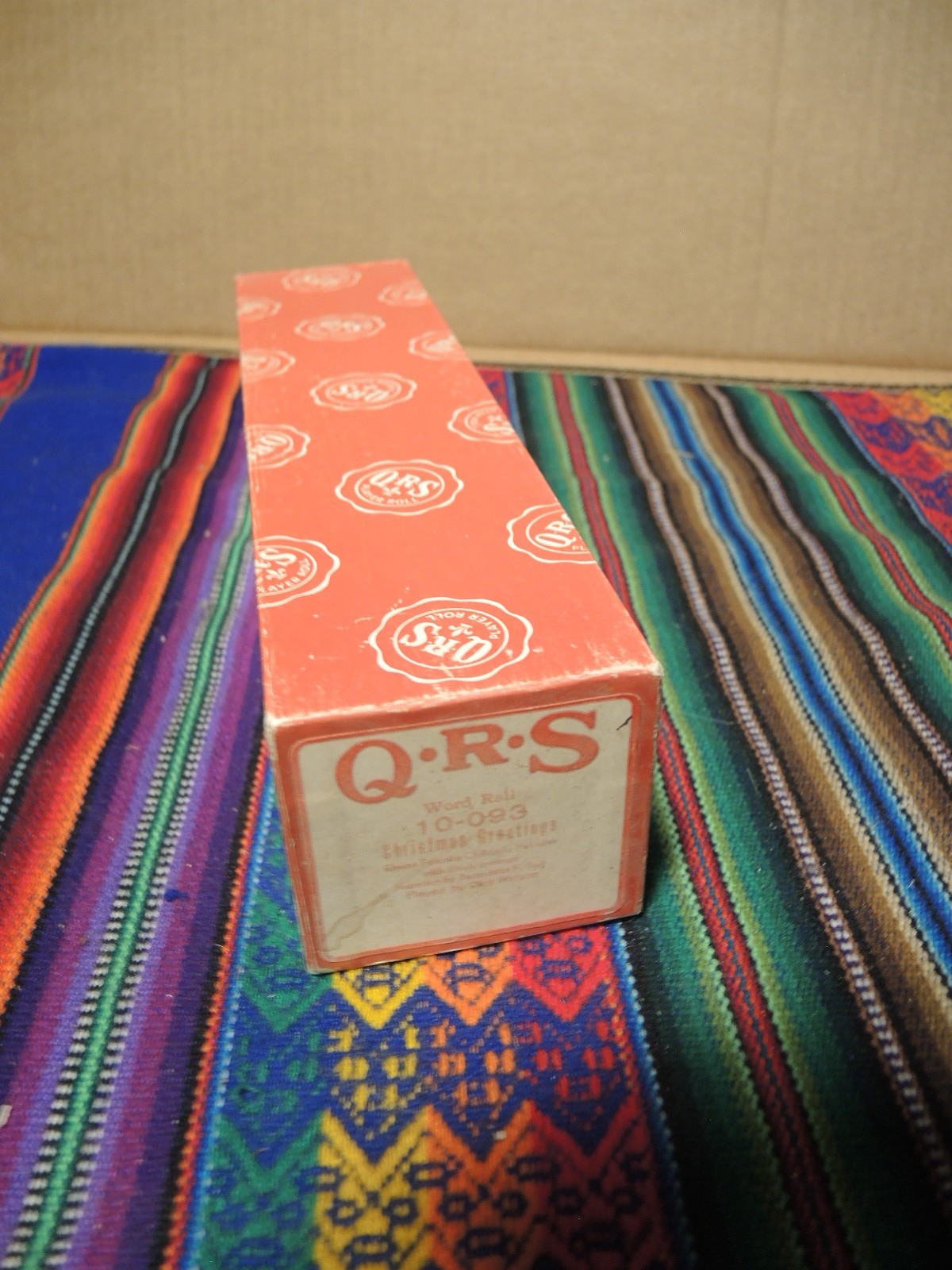 QRS Piano Roll No. 10-093  CHRISTMAS GREETINGS   played by Watson