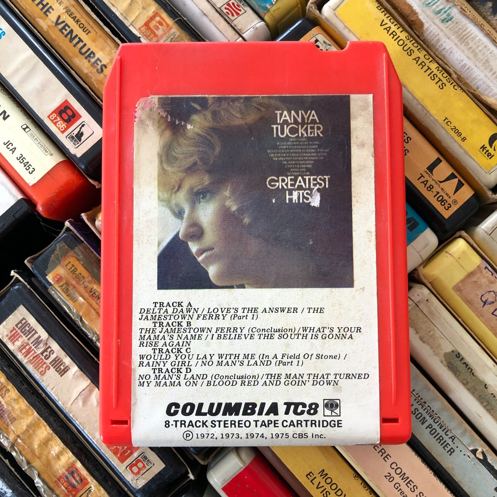 Tanya Tucker : Greatest Hits 1975, 8 Track Tape 