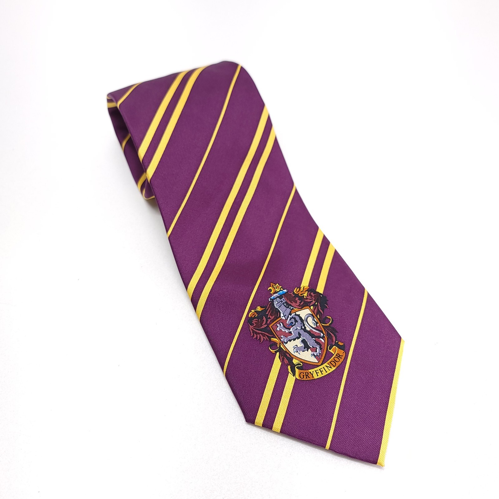 Harry Potter Silk Neck Tie Wizarding World Griffendor Crest Costume Cosplay 57"