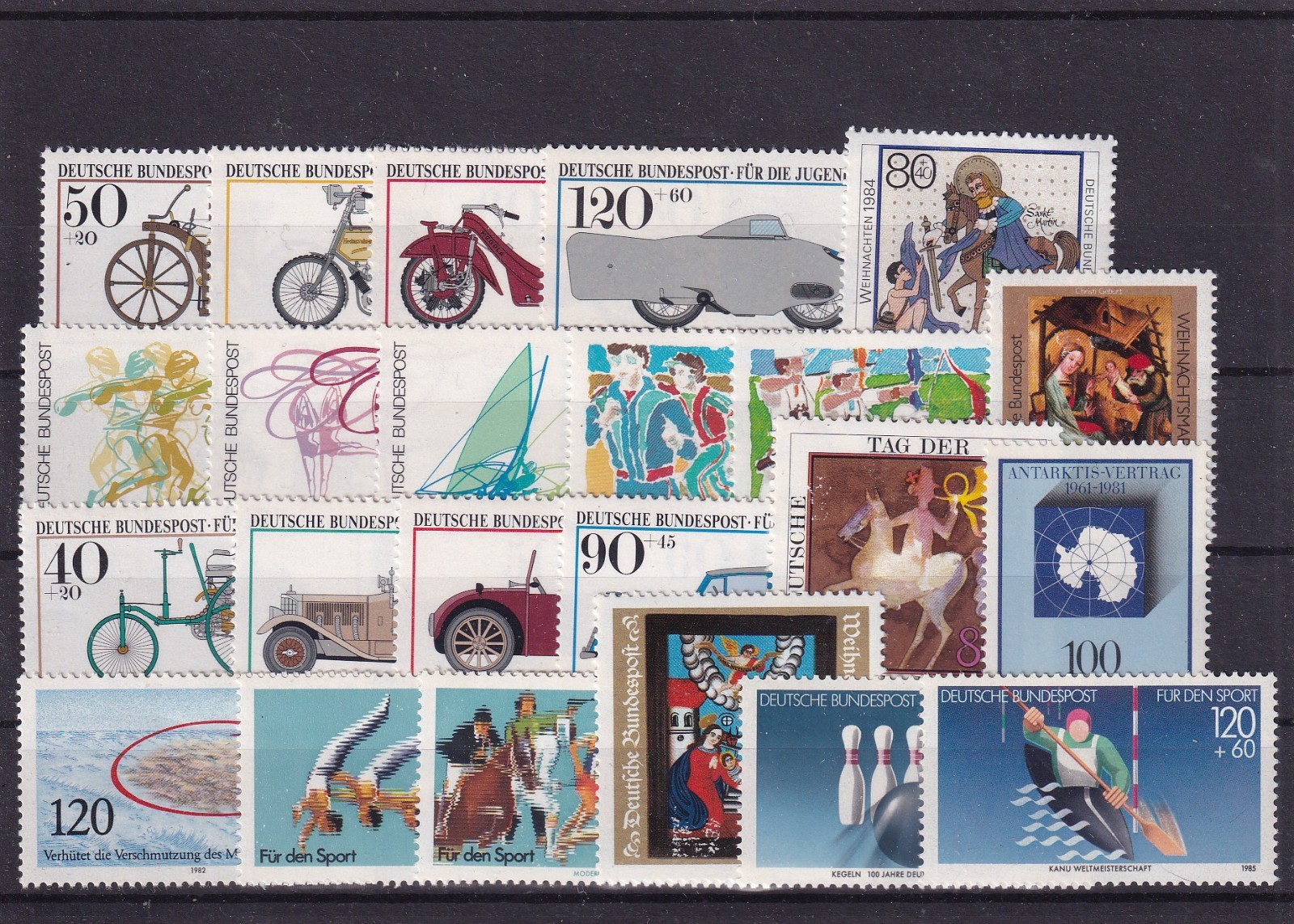 Bundesrepublik MNH ** issues from 1980's