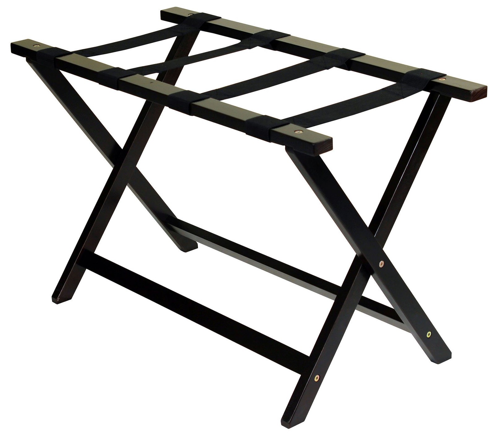 Heavy Duty 30" Extra-Wide Luggage Rack, solid wood