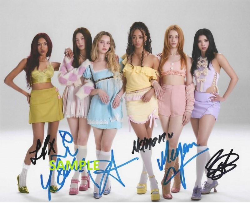 KATSEYE BAND #2 REPRINT PHOTO 8X10 SIGNED AUTOGRAPHED CHRISTMAS MAN CAVE GIFT