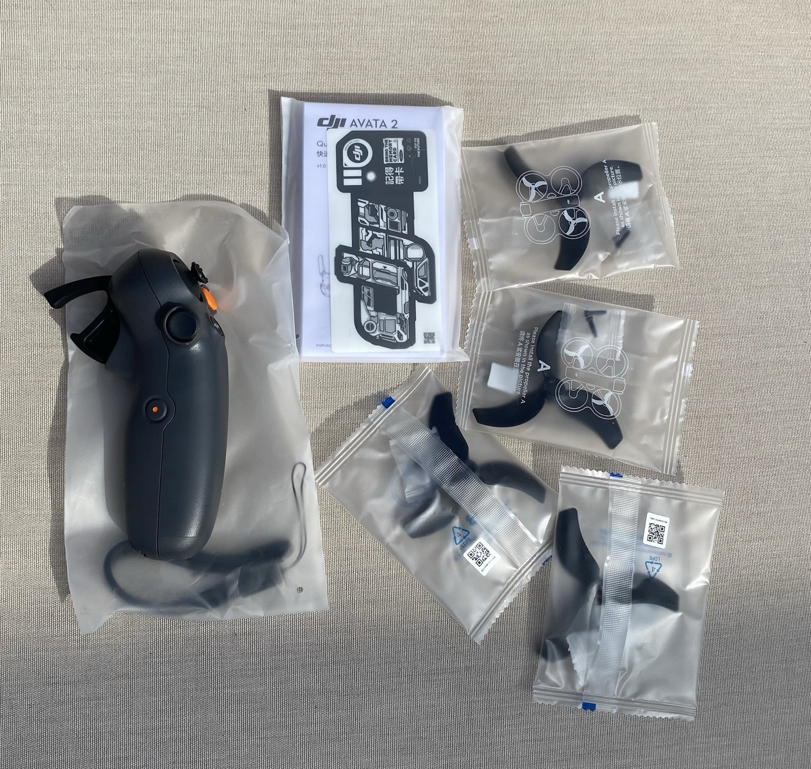 DJI RC Motion 3 For Mini 4 Pro/Pro 5/Air 3/Neo/Avata 2 Brand New