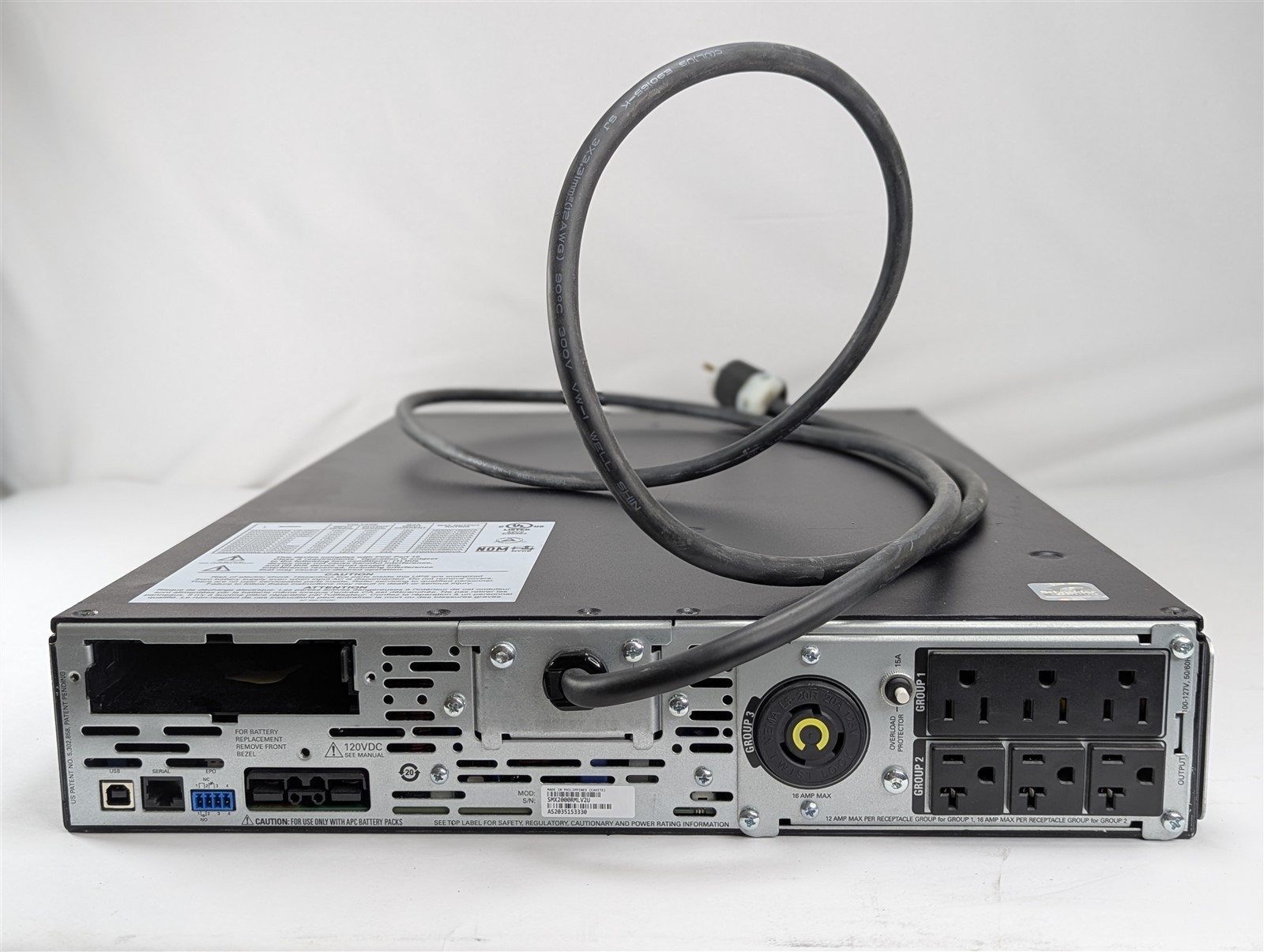 APC Smart UPS X SMX2000RMLV2U 2000VA 1800W 2U Rack Tower No Battery