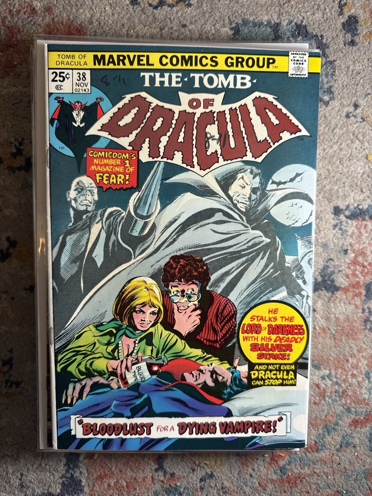 The Tomb of Dracula #38 Newsstand – NM High Grade
