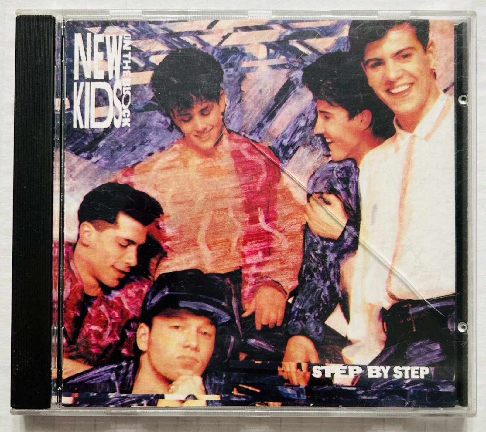 NEW KIDS ON THE BLOCK  - STEP BY STEP - 1990 EUROPEAN IMPORT PRESSING CBS CD