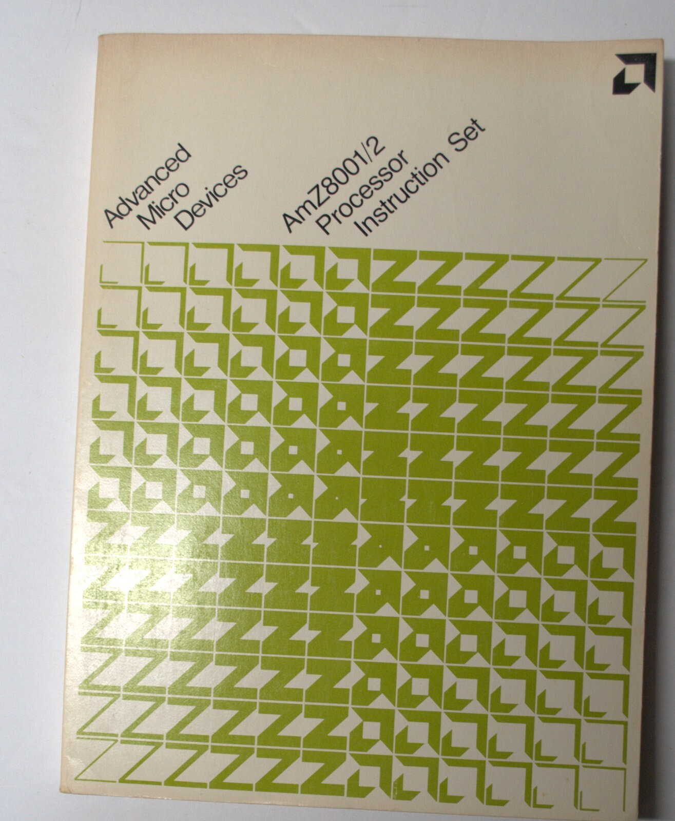 Advanced Micro Devices AMZ8001/2 Instruction Set