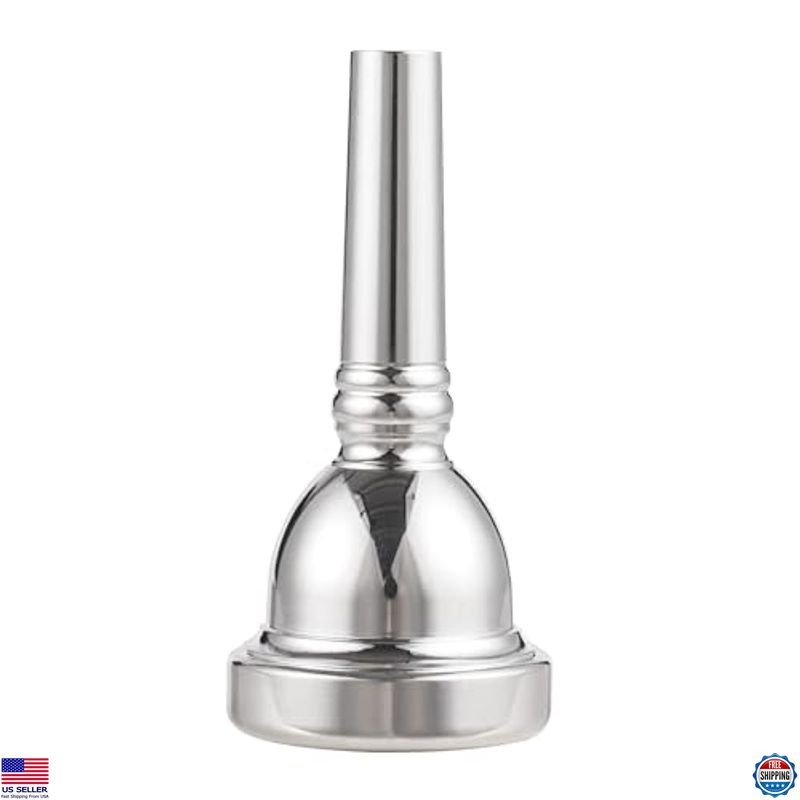 Btuty 6.5AL Alto Trombone Mouthpiece - Premium Copper with Sleek Silver Finish