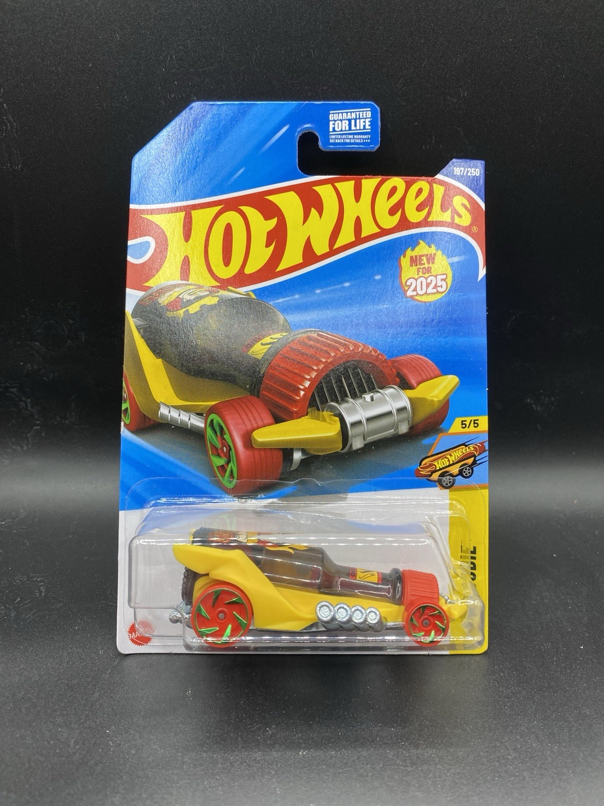 Hot Wheels 2025 Mainline Factory Sealed Fast Foodie Hot Wheengs Yellow #197