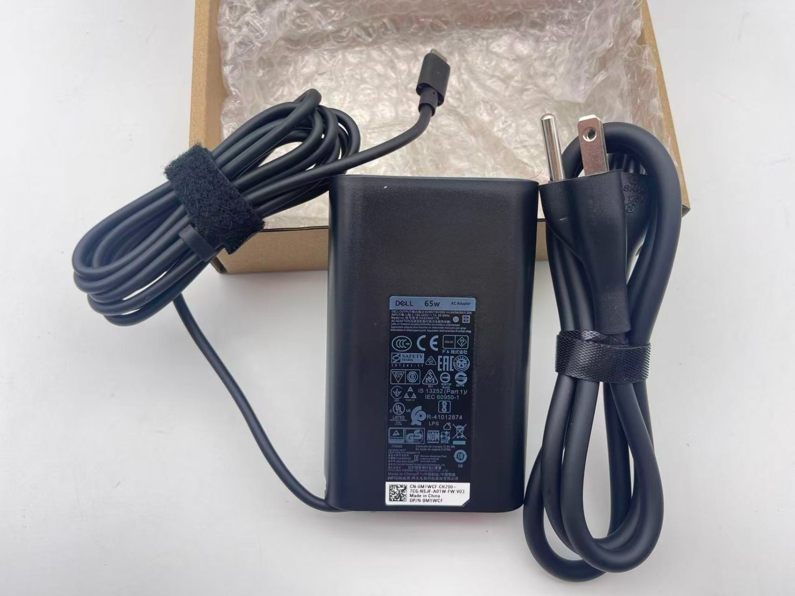 Original Dell Latitude 14 3420 3440 5430 5431 5440 65W Type C Adapter Charger US
