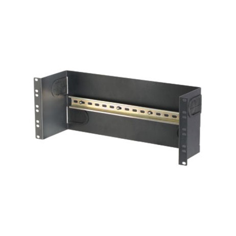 Panduit IABDIN4 4ru Din Rail Brkt 19in Mount Blk Ea