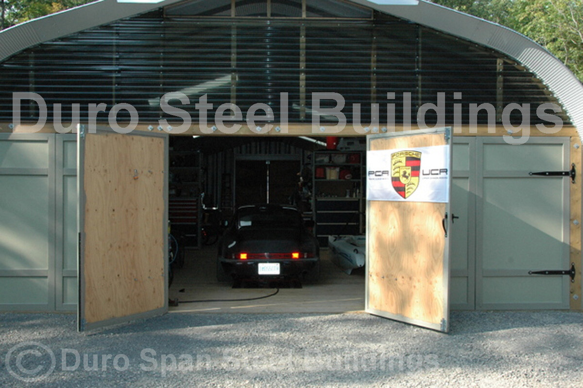 25x20x14 Steel Building DIY Man Cave She Shed Workshop Open Ends Factory DiRECT