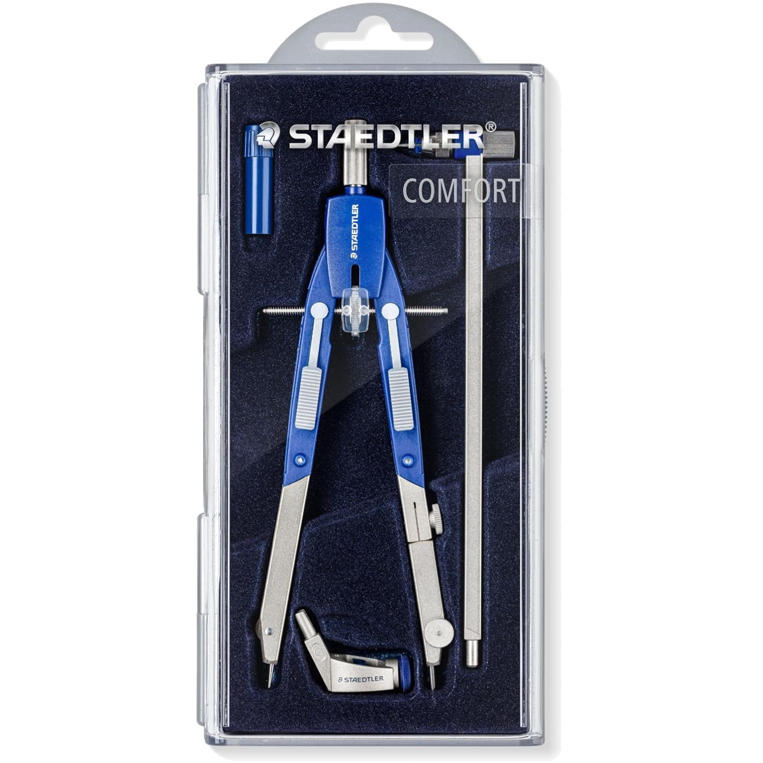 Compact 4-Piece Quick Setting Metal Compass Set – Ideal for Engineers & Students