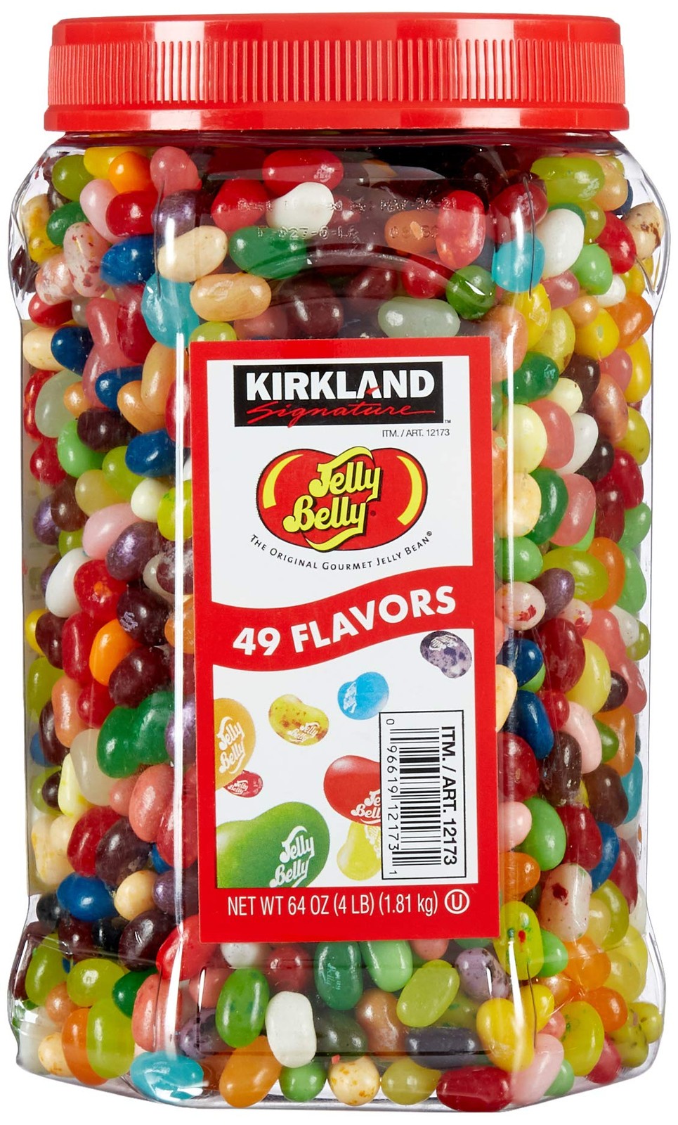 Signature Jelly Belly Beans, 4-Pound (Packing May 1 pack (4 Pound), Red 
