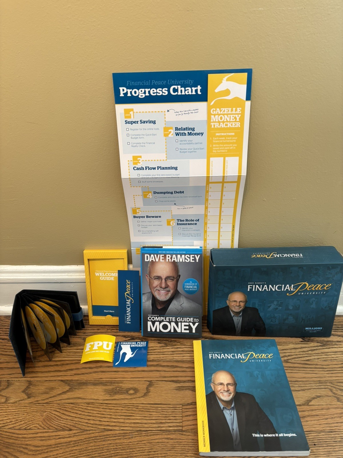Dave Ramsey's Financial Peace University Membership Kit Course - Open Box CD's