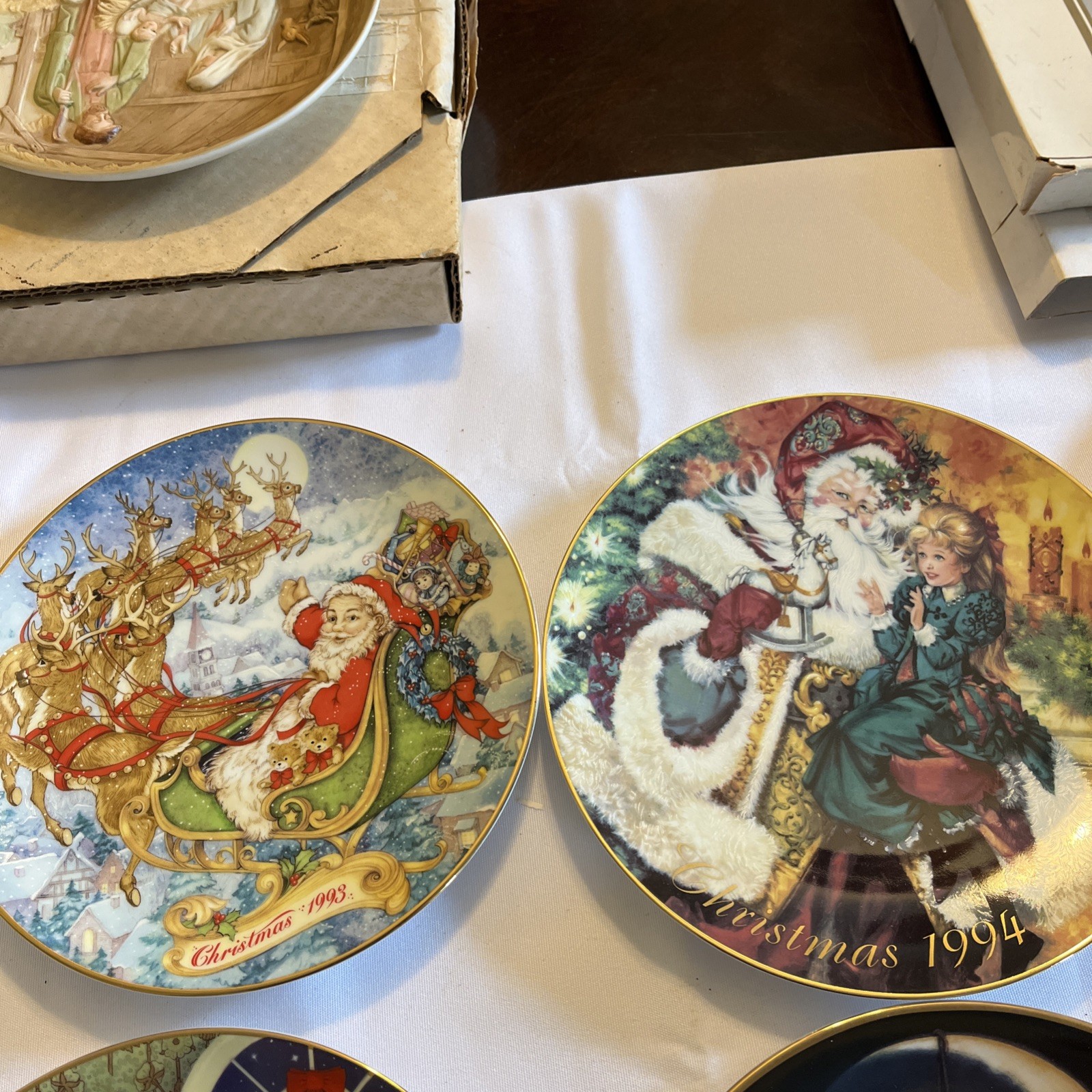 Avon Christmas Plates 1976-2002