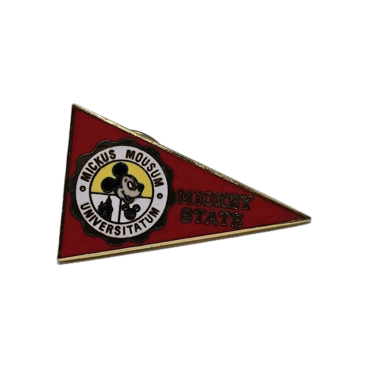 Mickey’s State University Mickus Mousum Universitatum Disney Pin