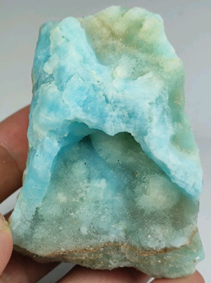 sky blue Aragonite Specimen from Afghanistan. "165 gm"