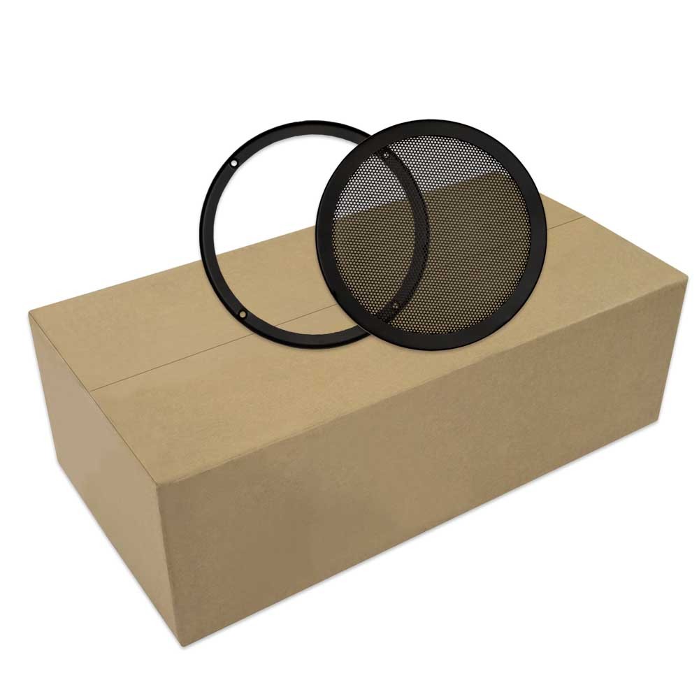 24 Goldwood Sound SG-M8 Steel Mesh Snap On Woofer Grills for 8" Speakers