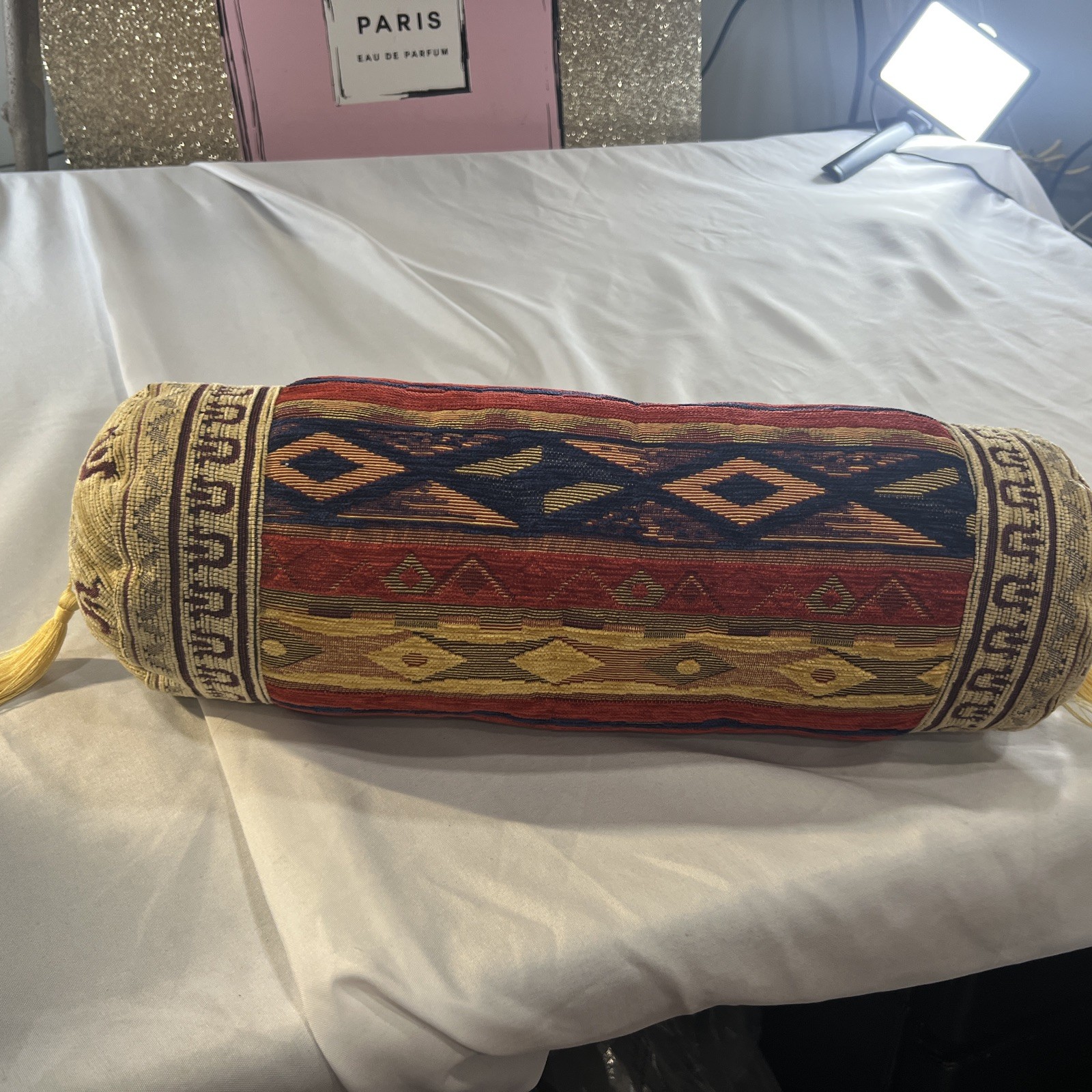 Mayans Boster Embroidery Pillow Cushion Fancy New