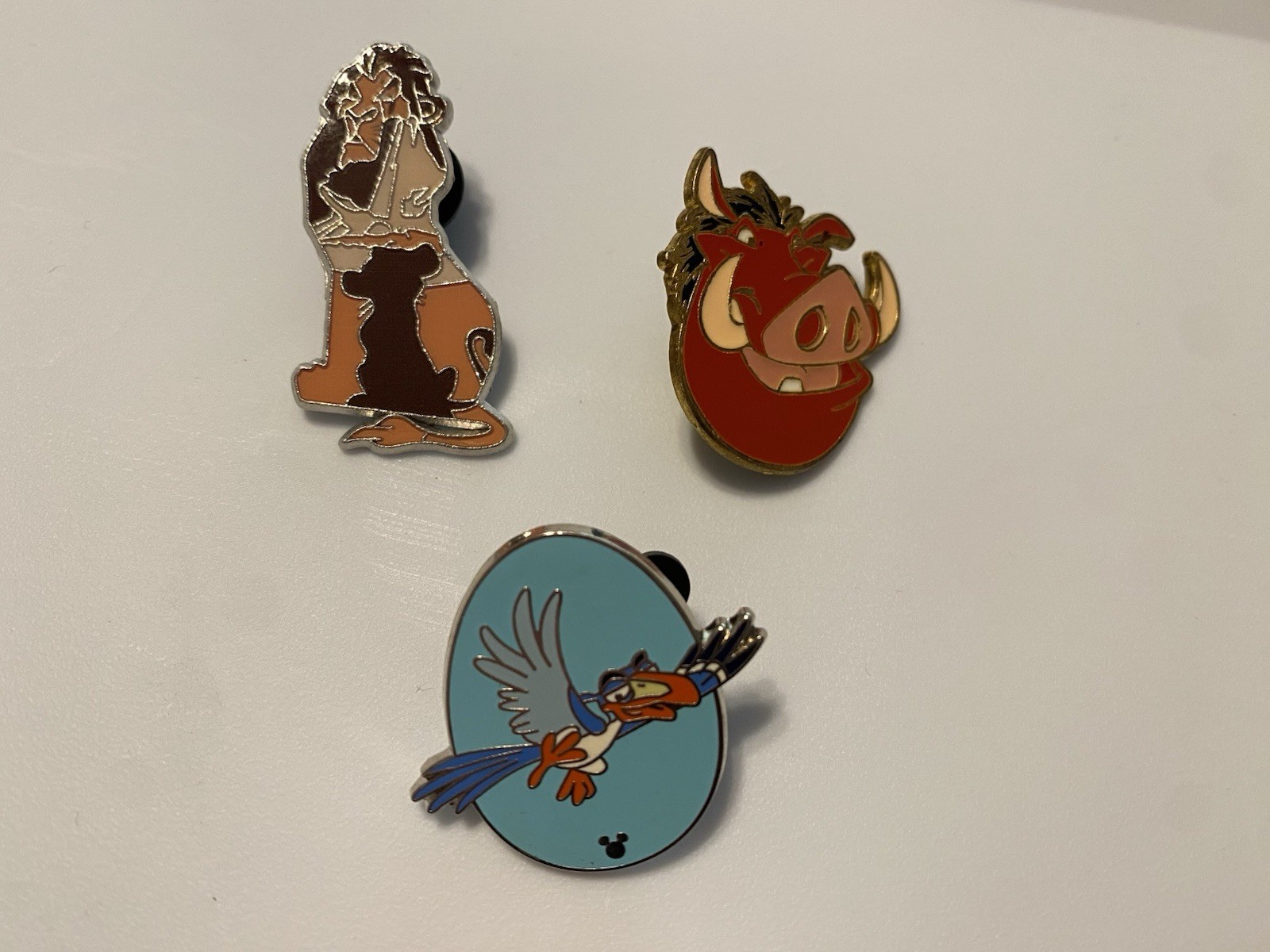 Disney Pin Trading Lot 3 lion king- scar, pumba, zazu