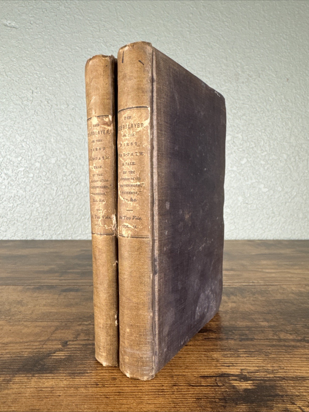 THE DEERSLAYER BY JAMES FENIMORE COOPER 1841 1ST AMERICAN ED. 1ST PRINTING