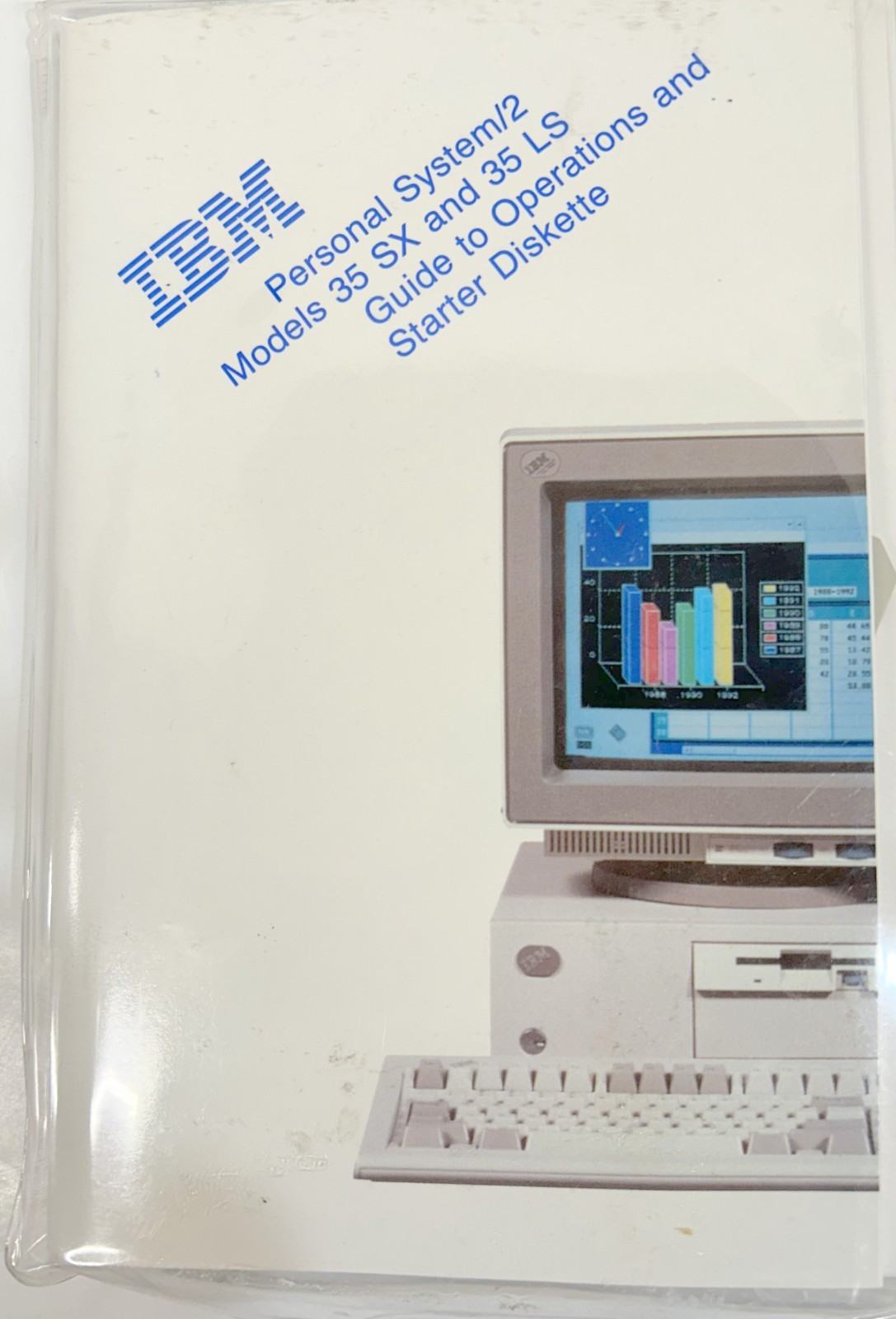 IBM PS/2 35SX &35LS Guide & Starter Disk  w/Manual & Software (new never used)