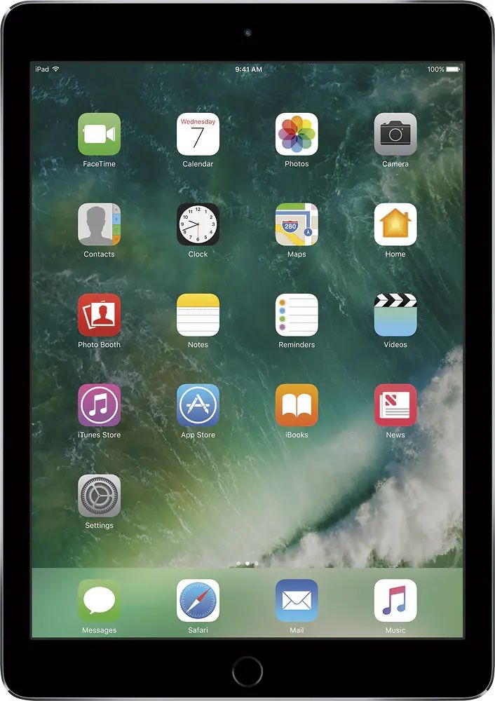 Apple iPad Air 2nd Gen (2014) (Wi-Fi) - 128GB - Space Gray - MGTX2LL/A