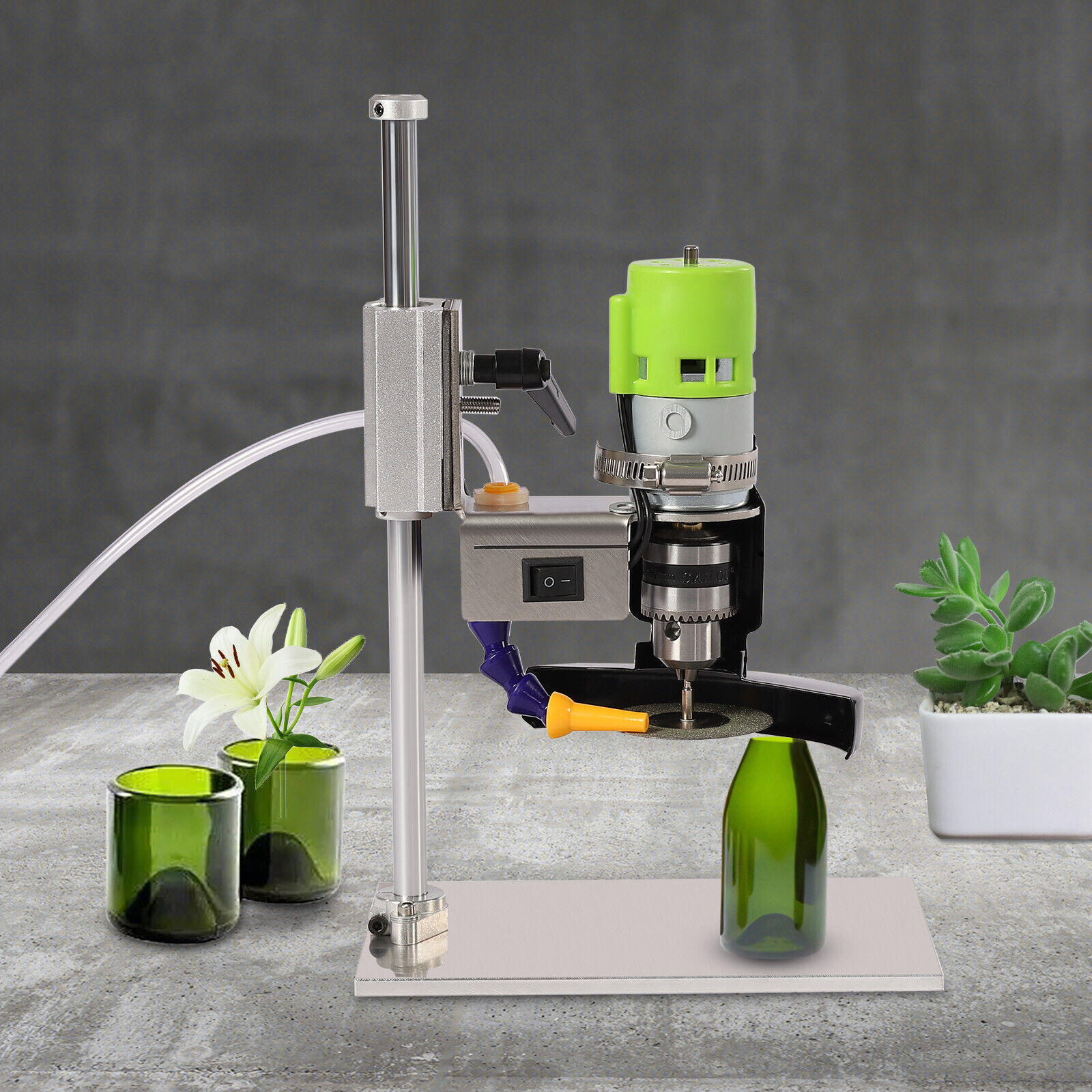 DIY Cutting Machine Electric Glass Bottle Cutter Kit Beer Wine Jar Recycle Tools