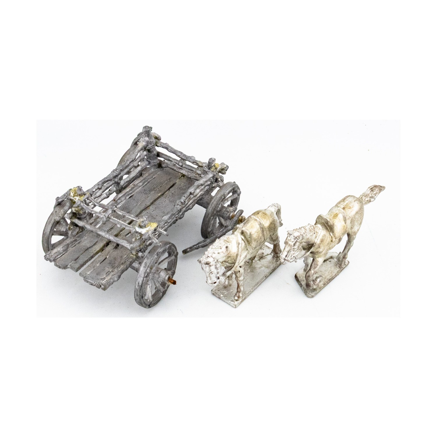 Lot Fantasy Loose Mini Horse Drawn Cart #1 NM