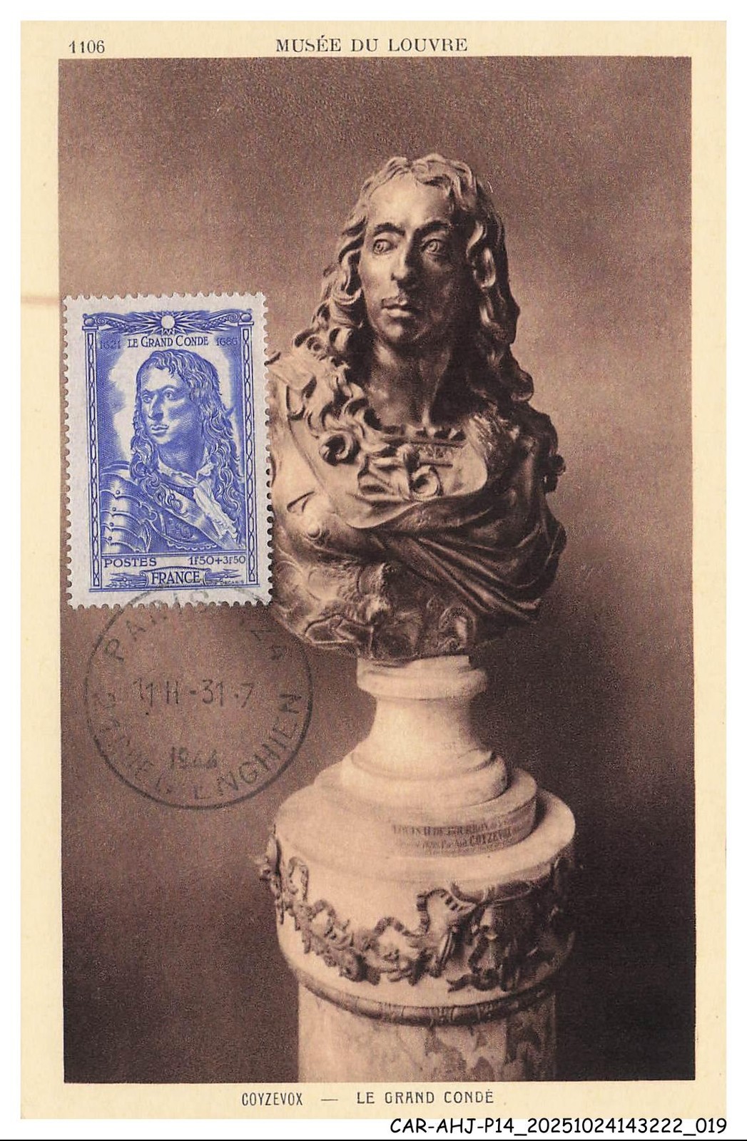 CAR-AHJP14-0670-CARD-MAXIMUM - Coyzevoix - La Grand Condé - 1944