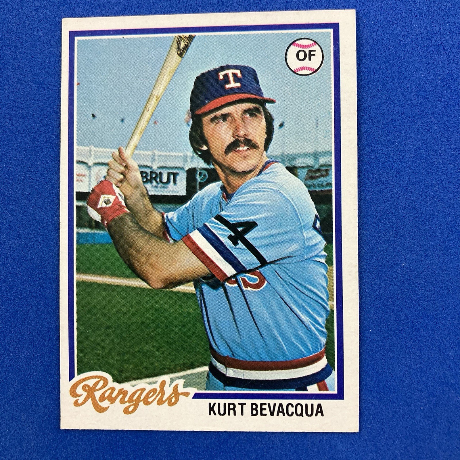 Kurt Bevacqua 1978 Topps Card #725 Texas Rangers