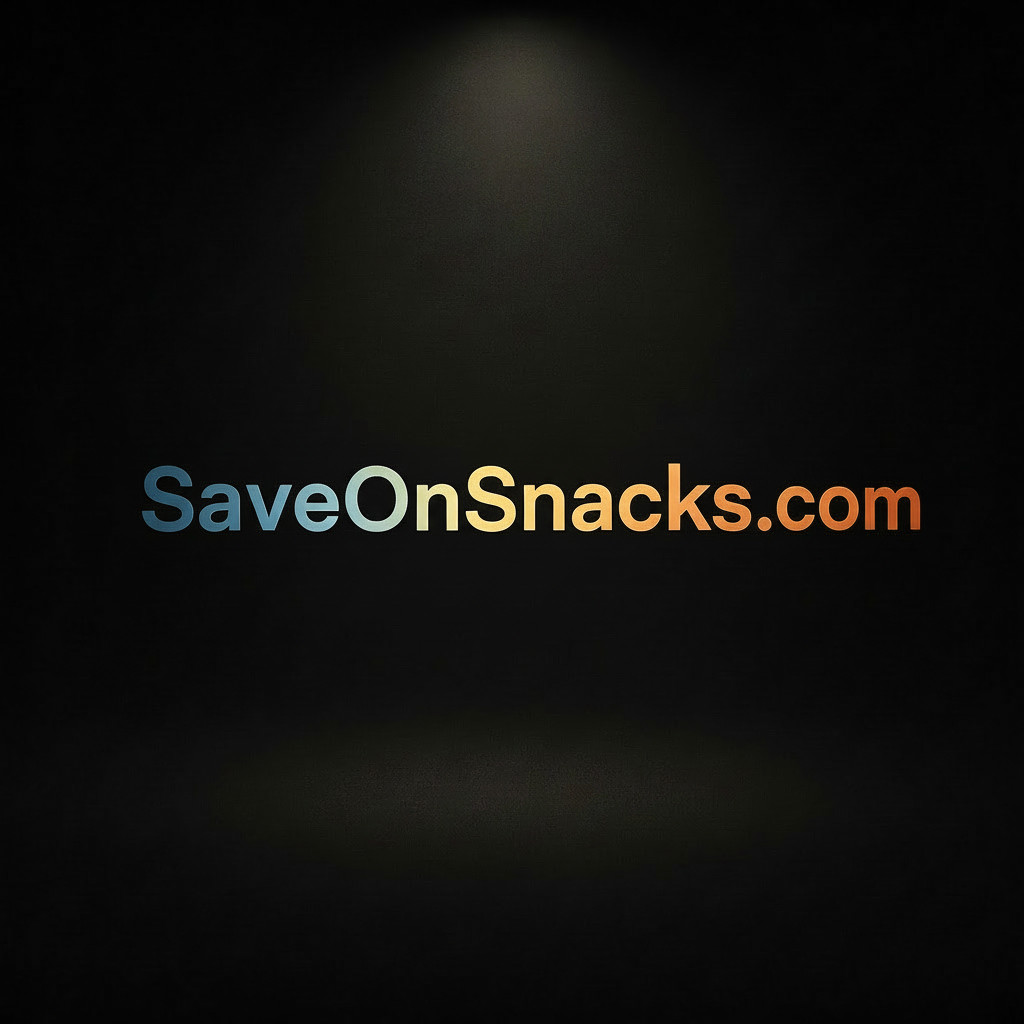 SaveOnSnacks.com - Premium 3-Word .COM Domain Name Snacks Savings Food Deals