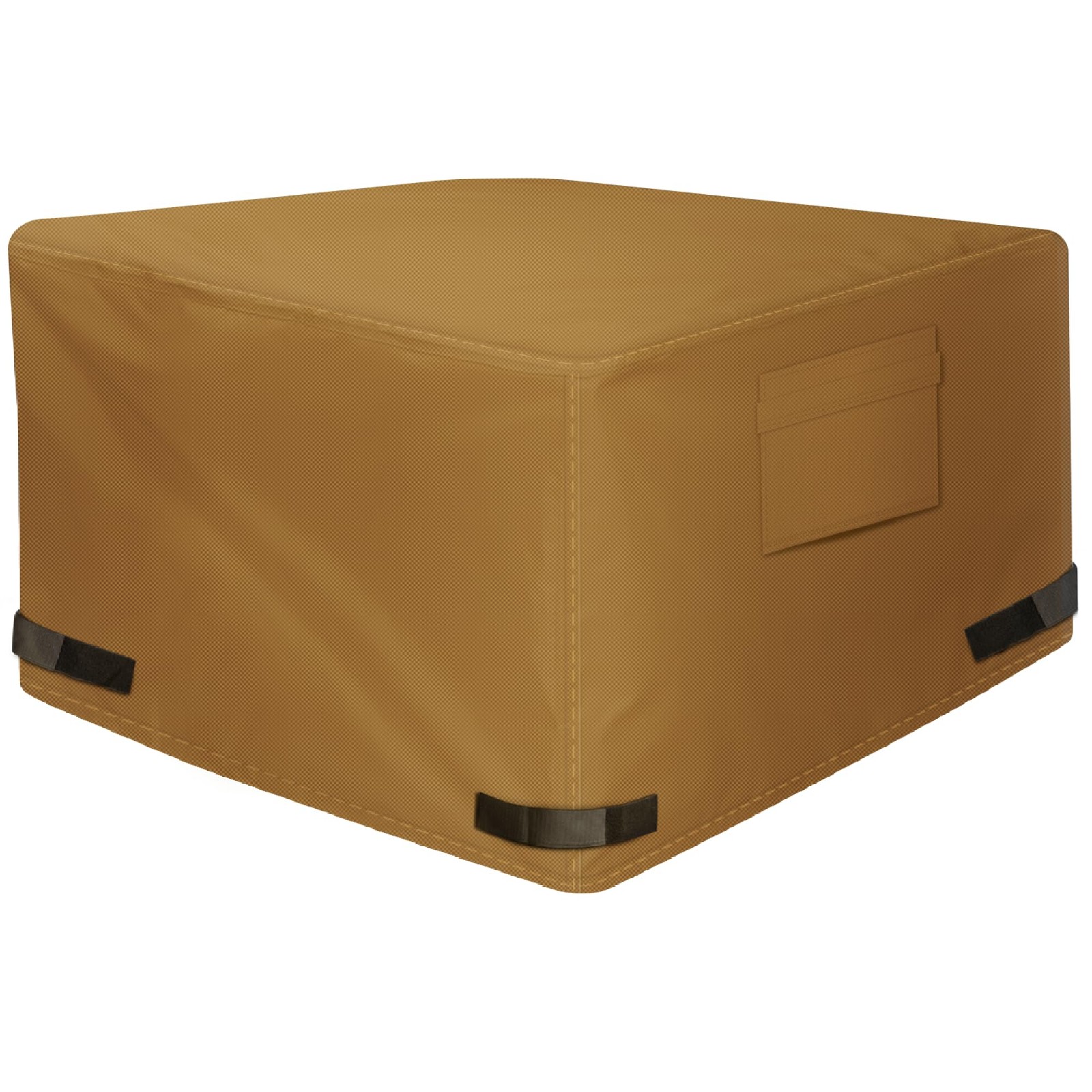 Square Fire Pit Cover - Waterproof 600D Heavy Duty Cover, Premium Patio Outdo...