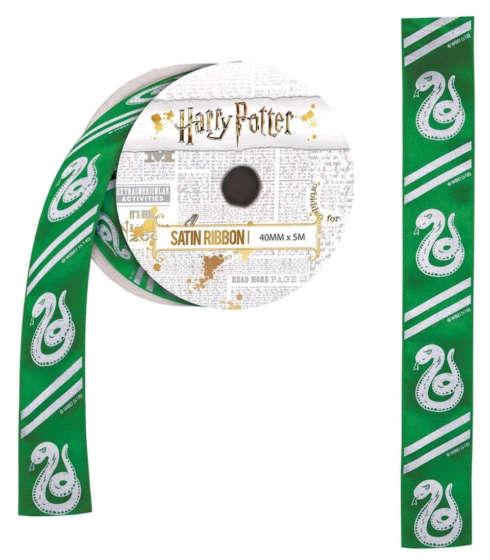 Harry Potter - Slytherin Satin Ribbon - Ikon Collectables
