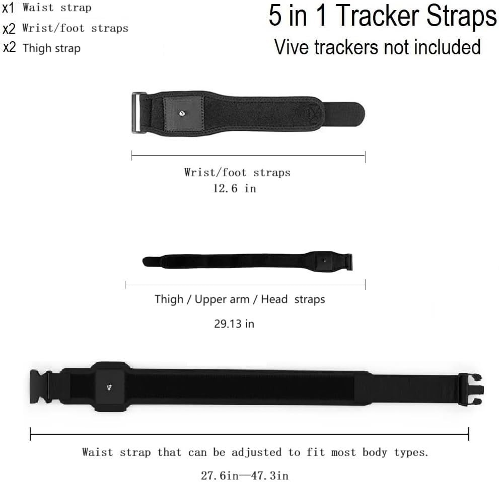 HTC Vive Full Body Trackers Belt, Trackers Fixed Belt, for Virtual Reality, Tund