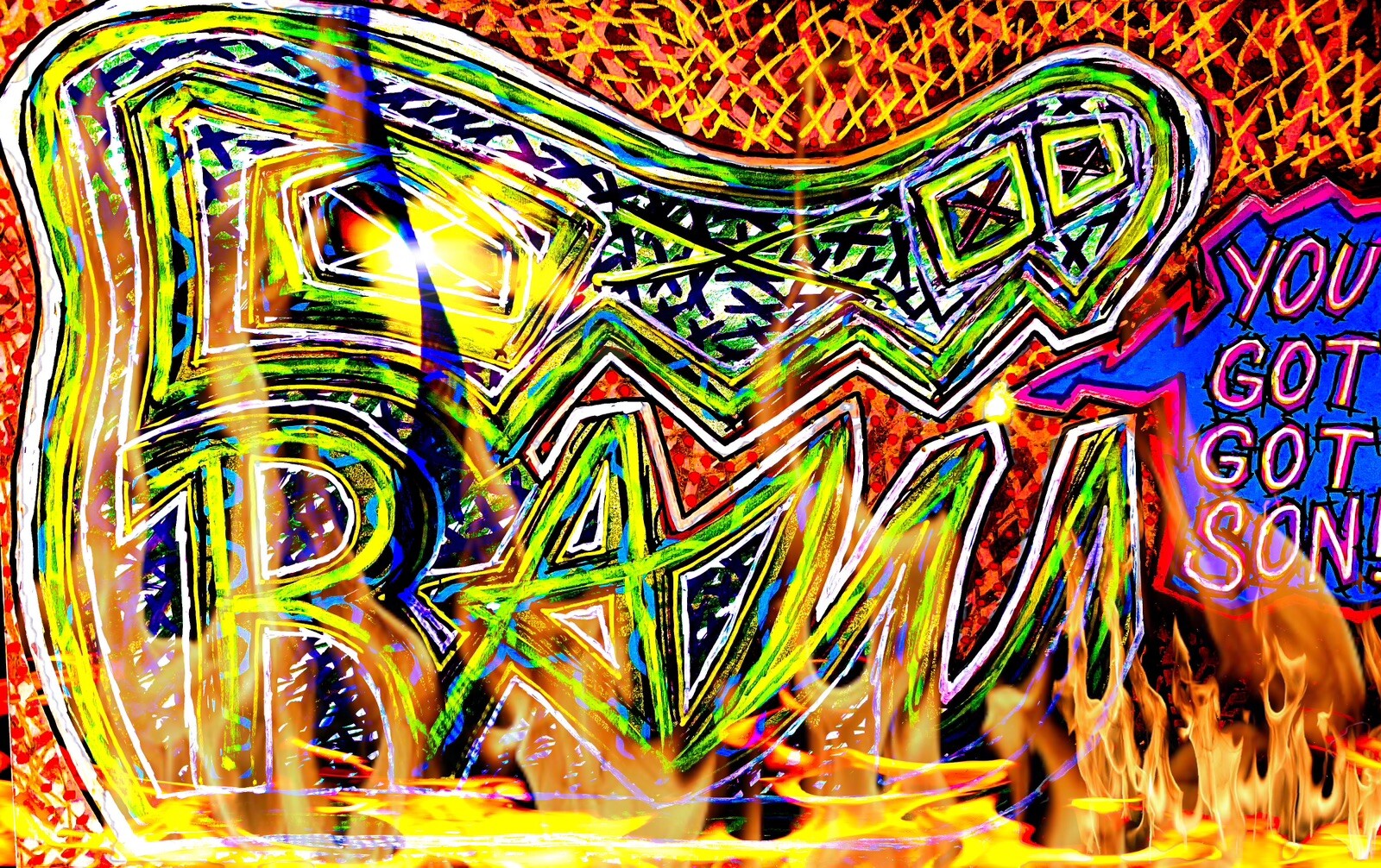 RAW HEADs #16 NFT, The RAW HEADs Collection by RabidArtWork 1of1 NFT